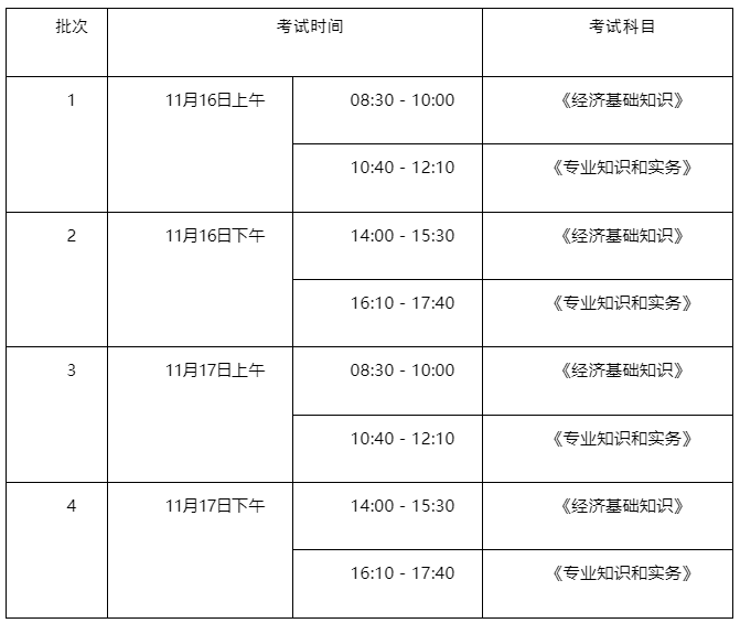 山东2024年初级经济师准考证打印入口开放时间：11月12-17日