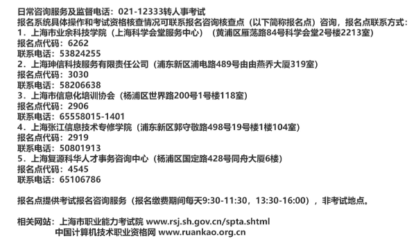 2024年下半年上海市软考高级系统规划与管理师考试通知已公布