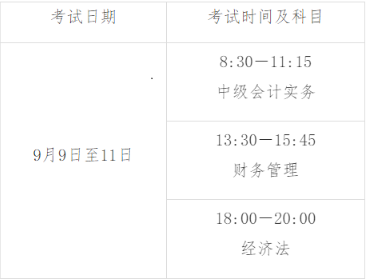 山西会计之星2023年山西中级会计准考证打印时间为9月1日至11日